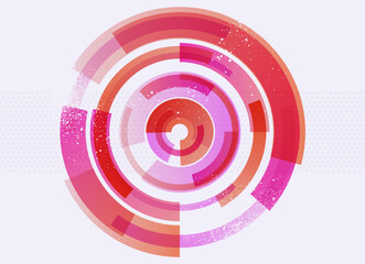 Transparent gradient abstract colorful circles composition background. Vector illustration. Eps10.