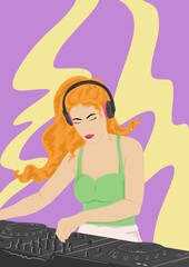 female DJ