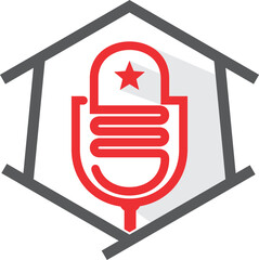 home music logo music line art