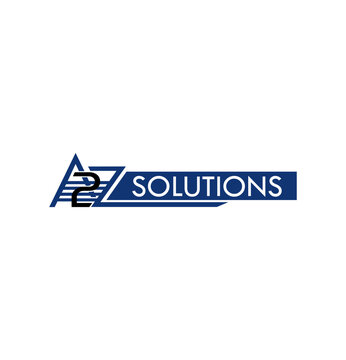 A2Z Solutions and Services Company Logo Design