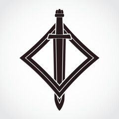 viking sword logo