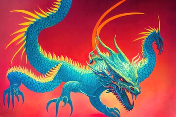 the great red dragon illustration