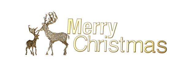winter merry christmas card modern 3d minimal