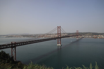 Lissabon Brücke über den Tajo