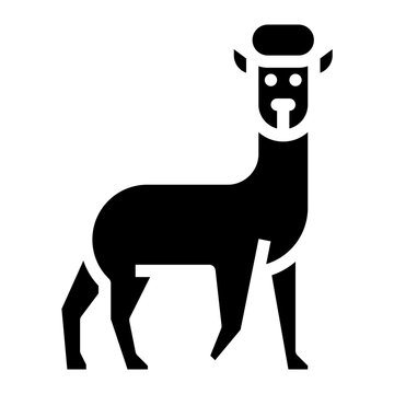 Alpaca Solid Icon