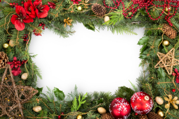 Christmas Frame With Free Space