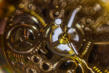 Clock mechanism in macro