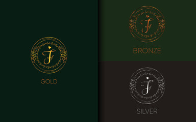 Fototapeta premium initial letter logo vector design