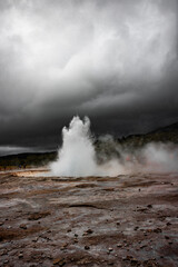 Gyser , Iceland