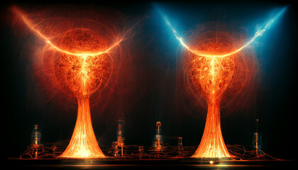 Quantum Nuclear Hell Fire, 3d representation