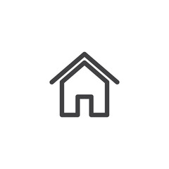 Fototapeta premium Home Icon Design Vector Template Illustration
