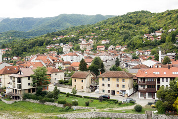 Fototapeta na wymiar View Of The Town Konjic