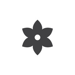 Flower Icon Design Vector Template Illustration