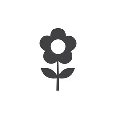 Flower Icon Design Vector Template Illustration