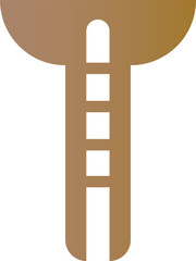 png abstract gold T letter logo icon isolated