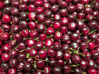 There are 4 different types of cherries in Uzbekistan and they taste very sweet.