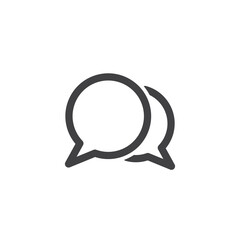 Bubble chat icon