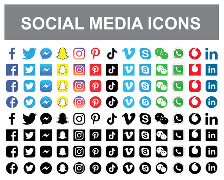 R&eacute;seaux sociaux logo