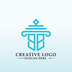accounting firm vector logo design