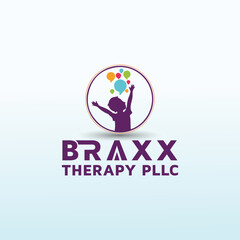 kid friendly logo for a speech therapy clinic