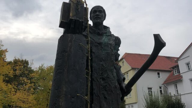 Statue in Fritzlar Hessen