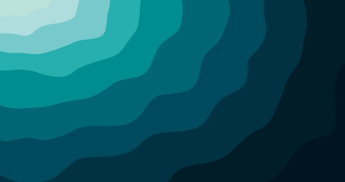 blue gradient wave ripple background animation