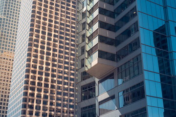 Obraz premium Skyscrapers in downtown Los Angeles, California