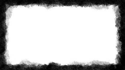 Obraz premium 筆のグランジフレーム