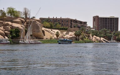 Rzeka Nil piękne widoki ,Egipt - obrazy, fototapety, plakaty