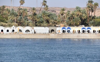 Rzeka Nil piękne widoki ,Egipt