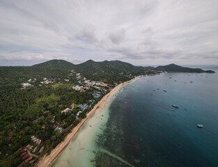 Fototapeta na wymiar Scenic Koh Tao island in Thailand, Asia