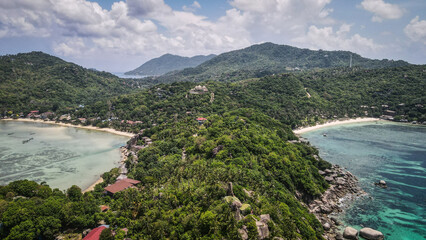 Fototapeta na wymiar Koh Tao Island in Thailand, Asia
