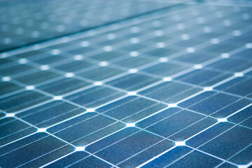 Shallow focus of a photovoltaic array