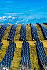 Puimichel. France. Alpes-de-Haute-Provence. Les Mees. Solar farm