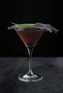 Creme de Violette drink
