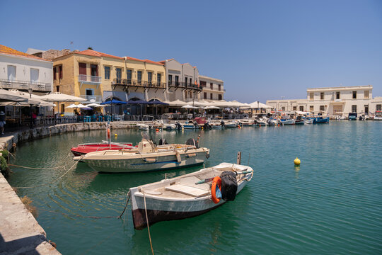 Many Boats In City Harbour
