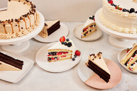 Chocolate and Vanilla Cake