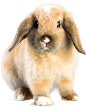 Lop Eared Rabbit looking forward