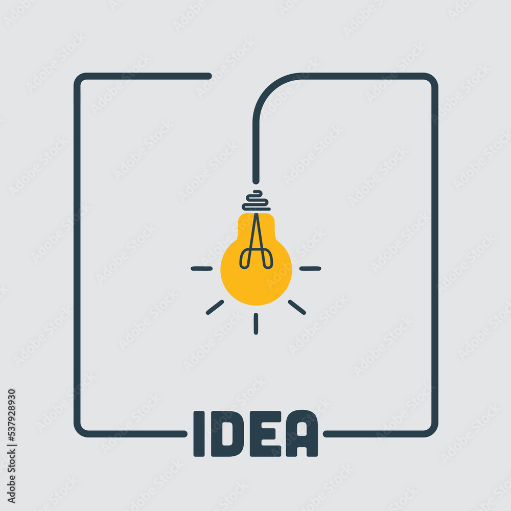 Aufkleber quick tips badge with light bulb and speech bubble. trendy flat vector on white background