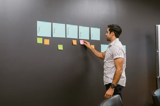 Team builder scheduling goals during meeting