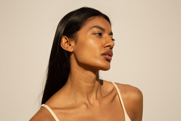 Summer hydrated skin