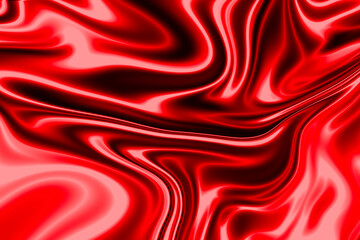 Red satin background. Red silk or satin luxury fabric texture can use as abstract background.