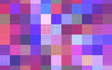 Colorful plaid seamless pattern. Gingham seamless background pattern. Seamless colorful herringbone texture for scarf, shirt, flannel, and classic fabric design.