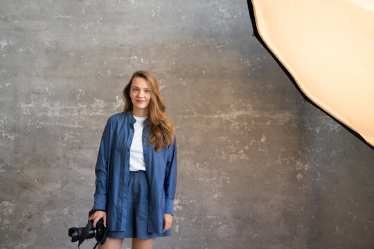Photographer At Studio