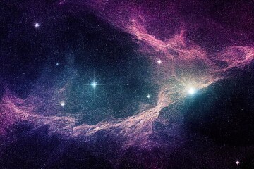 Obraz na płótnie Canvas Starry outer space background texture