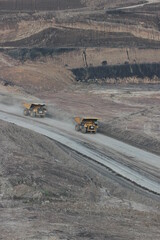 activity in a coal mine