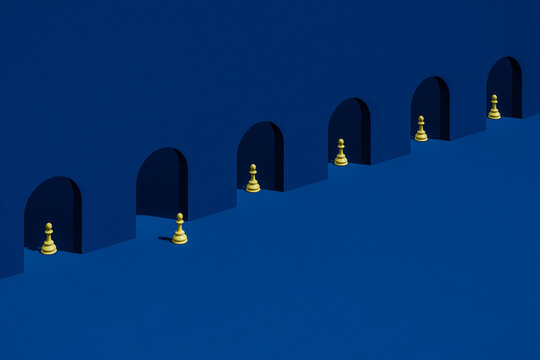 Chess pawns