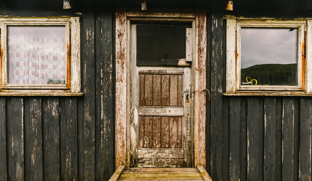 Old Wooden Door And Windows