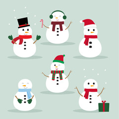 Cute Snowmen Pack