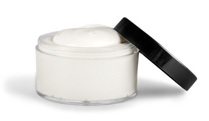 Cosmetic cream on white background isolated